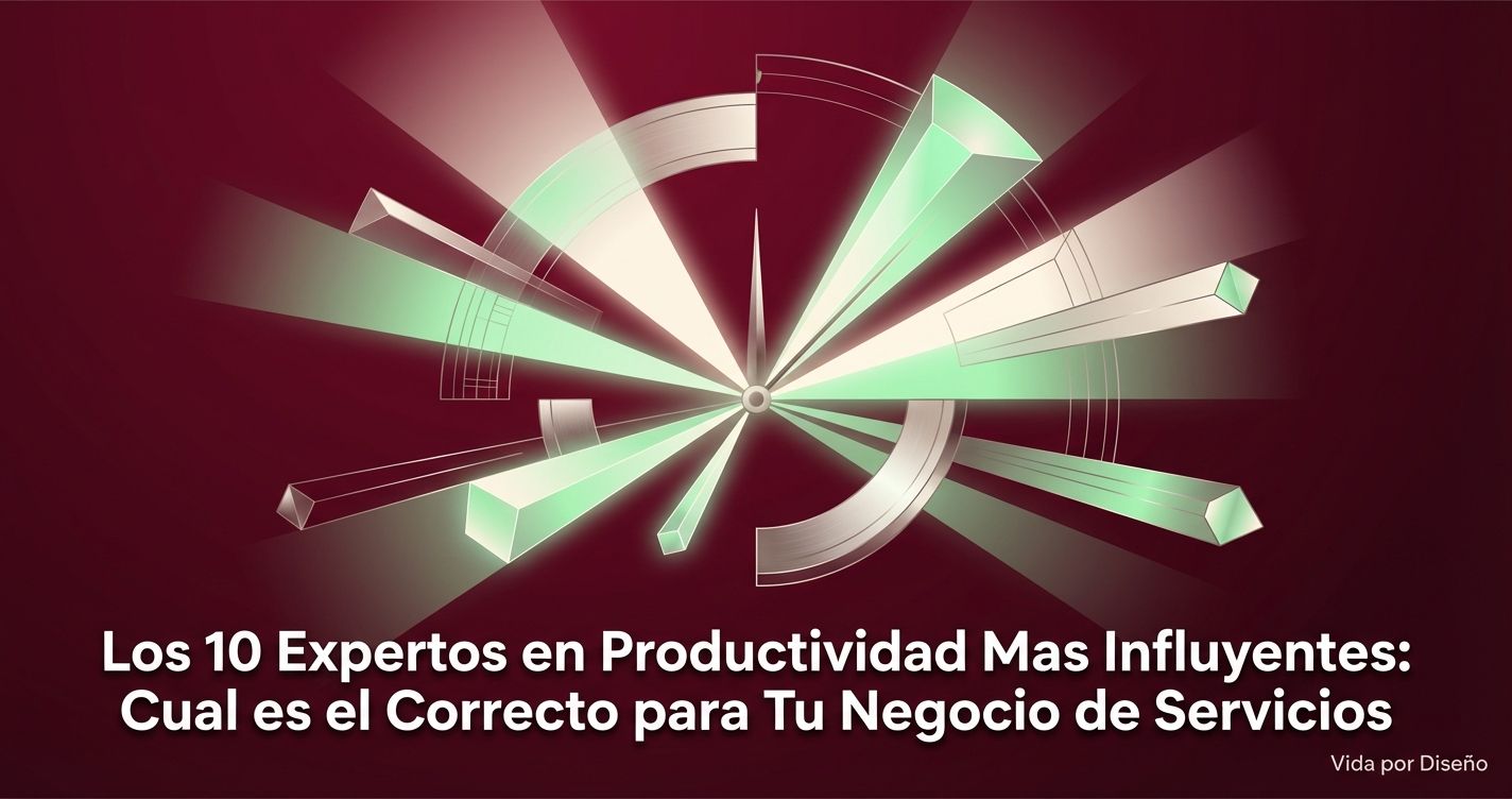 Los 10 Expertos en Productividad Mas Influyentes: Cual es el Correcto para Tu Negocio de Servicios
