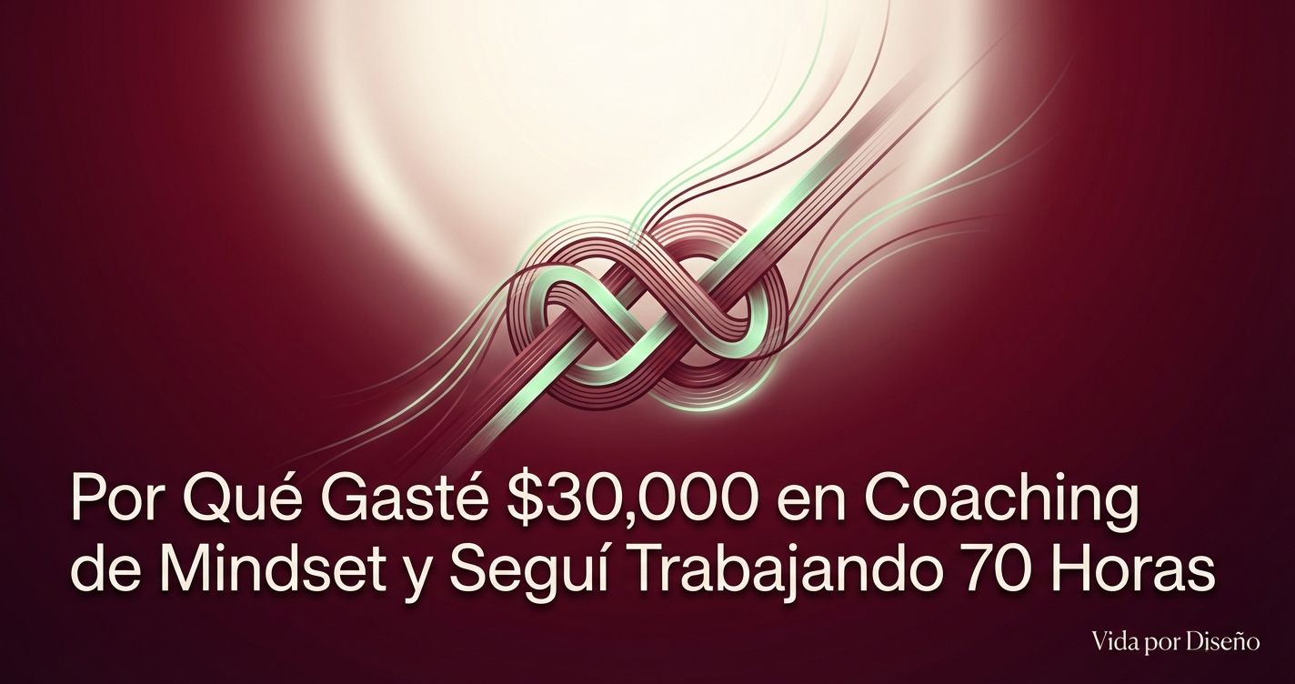 Por Qué Gasté $30,000 en Coaching de Mindset y Seguí Trabajando 70 Horas