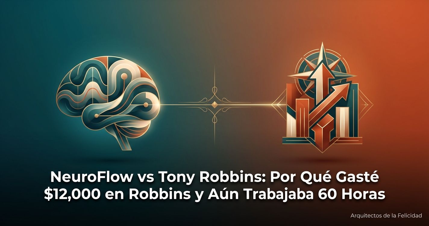 NeuroFlow vs Tony Robbins: La Comparativa Que Nadie Te Cuenta (Invertí $12K en Ambos)