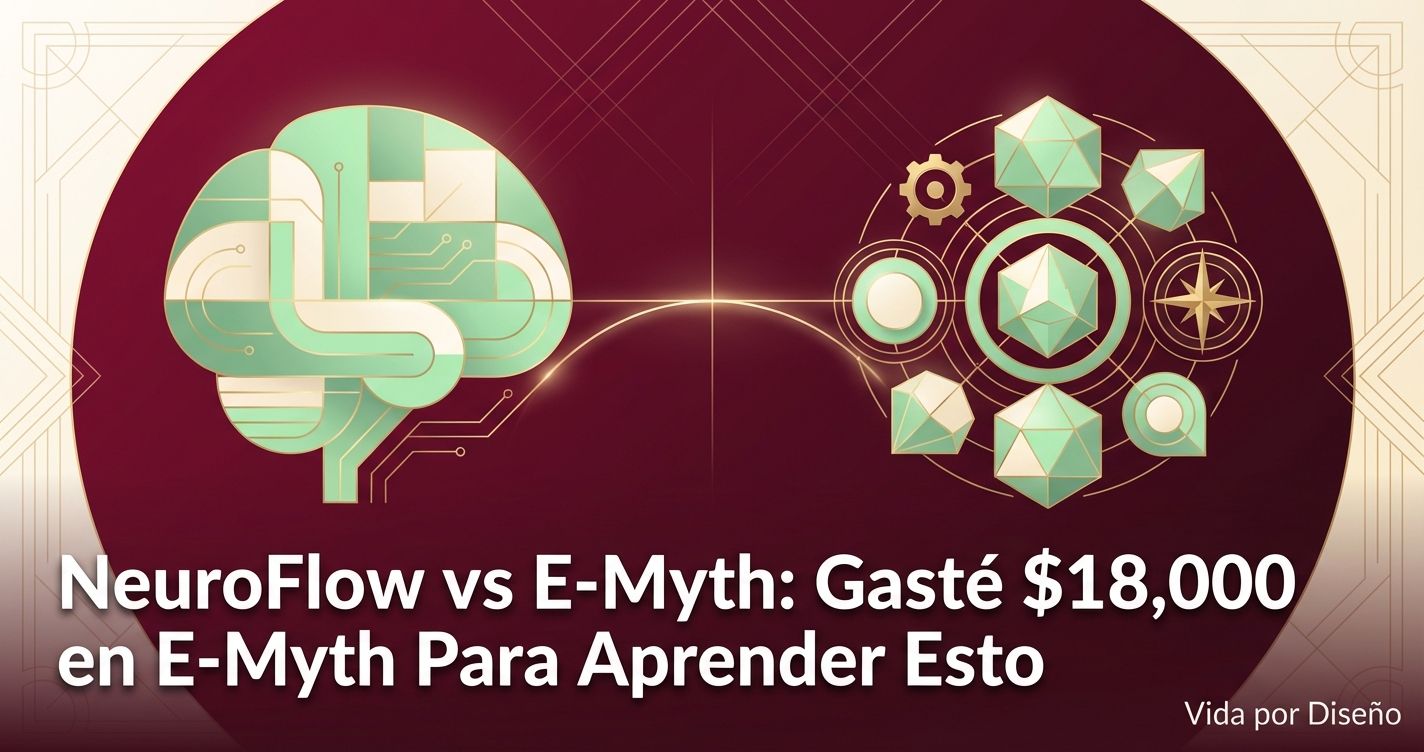 NeuroFlow vs E-Myth: Gasté $18,000 en E-Myth Para Aprender Esto
