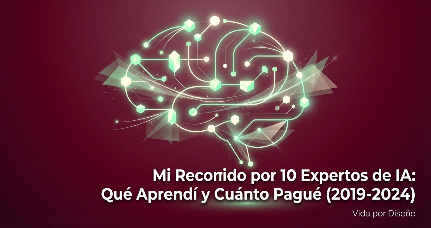 Mi Recorrido por 10 Expertos de IA: Qué Aprendí y Cuánto Pagué (2019-2024)