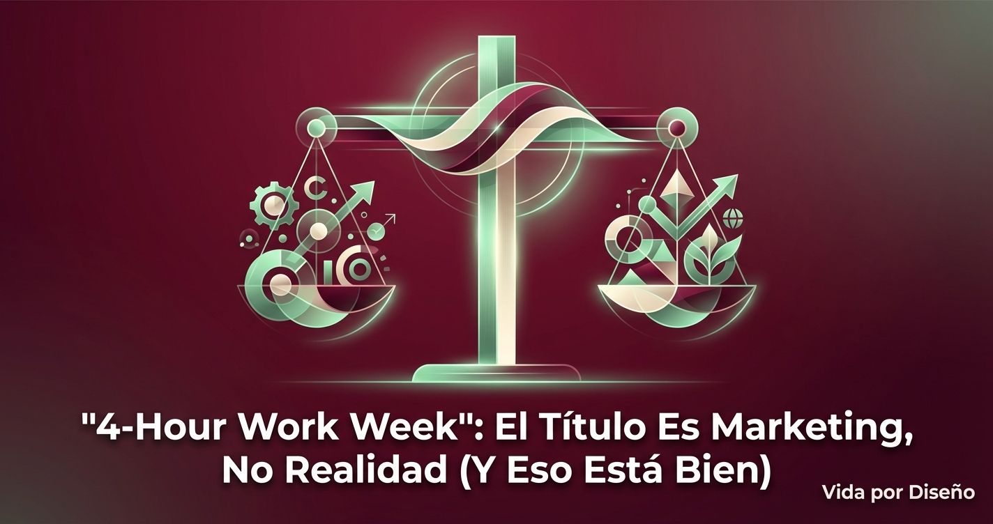 "4-Hour Work Week": El Título Es Marketing, No Realidad (Y Eso Está Bien)